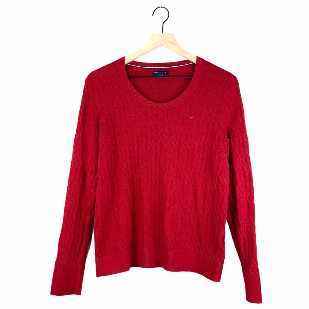 Tommy Hilfiger Sweater Size L Red